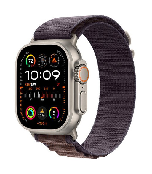Watch Ultra 2 GPS + Cell. 49mm Titanium Case / Indigo Alpine Watch Ultra 2 GPS + Cell. 49mm Titanium Case / Indigo Alpine