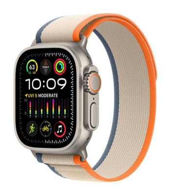 Watch Ultra 2 GPS + Cell. 49mm Titanium Case / Orange/Beige