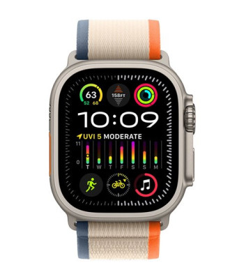 Watch Ultra 2 GPS + Cell. 49mm Titanium Case / Orange/Beige