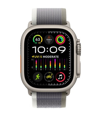 Watch Ultra 2 GPS + Cell. 49mm Titanium Case / Green/Grey Tr