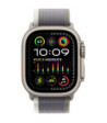 Watch Ultra 2 GPS + Cell. 49mm Titanium Case / Green/Grey Tr