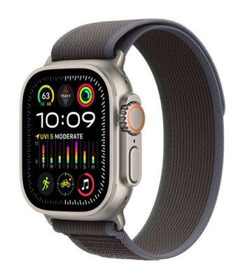 Watch Ultra 2 GPS + Cell. 49mm Titanium Case /  Blue/Black T