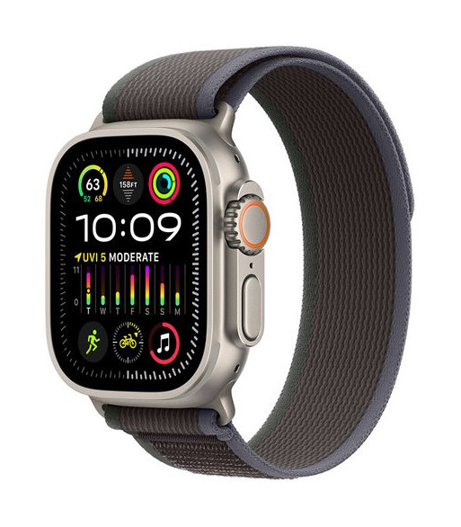 Watch Ultra 2 GPS + Cell. 49mm Titanium Case / Blue/Black T Watch Ultra 2 GPS + Cell. 49mm Titanium Case / Blue/Black T