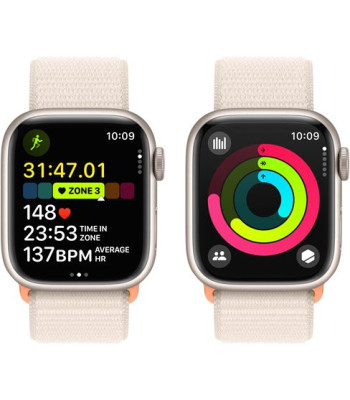 Watch Series 9 GPS 41mm Starlight Aluminium Case / Starlight