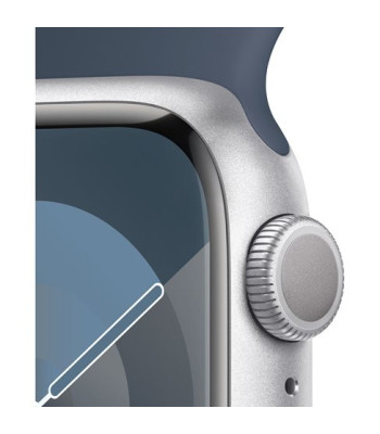 Watch Series 9 GPS 41mm Silver Aluminium Case / Storm Blue S