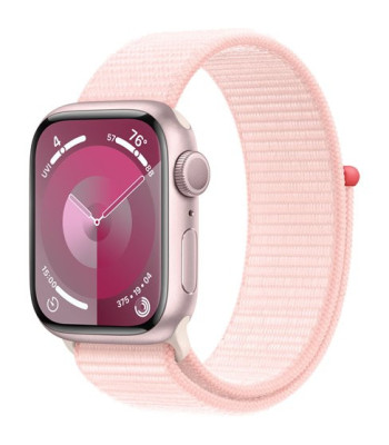 Watch Series 9 GPS 41mm Pink Aluminium Case / Light Pink Spo