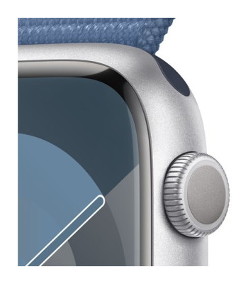 Watch Series 9 GPS 45mm Silver Aluminium Case / Winter Blue
