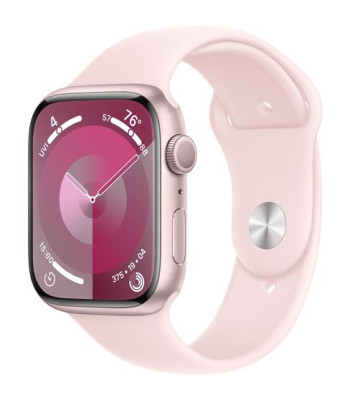 Watch Series 9 GPS 45mm Pink Aluminium Case / Light Pink Spo