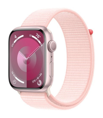 Watch Series 9 GPS 45mm Pink Aluminium Case / Light Pink Spo