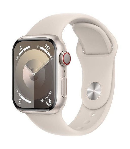 Watch Series 9 GPS + Cell. 41mm Starlight Alu. Case / Starli Watch Series 9 GPS + Cell. 41mm Starlight Alu. Case / Starli