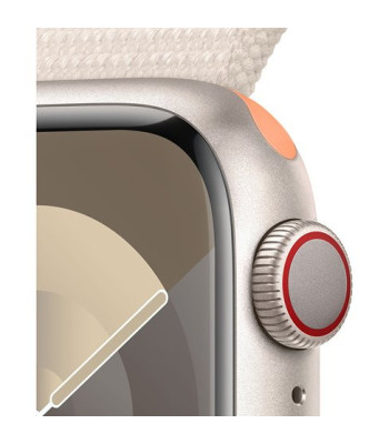 Watch Series 9 GPS + Cell. 41mm Starlight Alu. Case / Starli