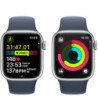 Watch Series 9 GPS + Cell. 41mm Silver Alu. Case / Storm Blu