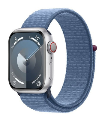 Watch Series 9 GPS + Cell. 41mm Silver Alu. Case / Winter Bl