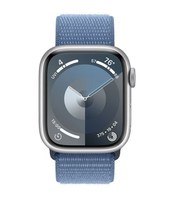 Watch Series 9 GPS + Cell. 41mm Silver Alu. Case / Winter Bl