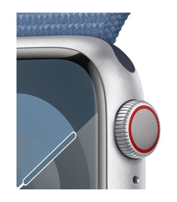 Watch Series 9 GPS + Cell. 41mm Silver Alu. Case / Winter Bl