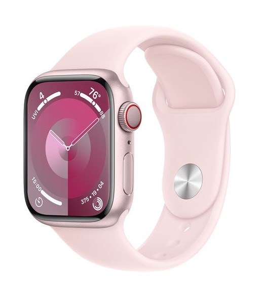 Watch Series 9 GPS + Cell. 41mm Pink Alu. Case / Light Pink Watch Series 9 GPS + Cell. 41mm Pink Alu. Case / Light Pink