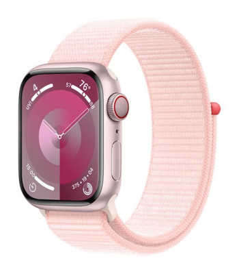 Watch Series 9 GPS + Cell. 41mm Pink Alu. Case / Light Pink