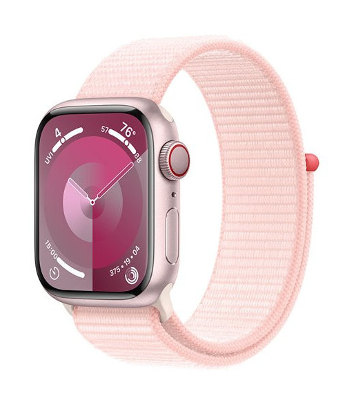Watch Series 9 GPS + Cell. 41mm Pink Alu. Case / Light Pink Watch Series 9 GPS + Cell. 41mm Pink Alu. Case / Light Pink