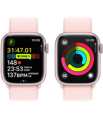 Watch Series 9 GPS + Cell. 41mm Pink Alu. Case / Light Pink