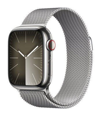 Watch Series 9 GPS + Cell. 41mm Silver Stainless Steel Case