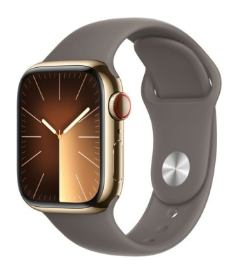 Watch Series 9 GPS + Cell. 41mm Gold Stainless Steel Case /
