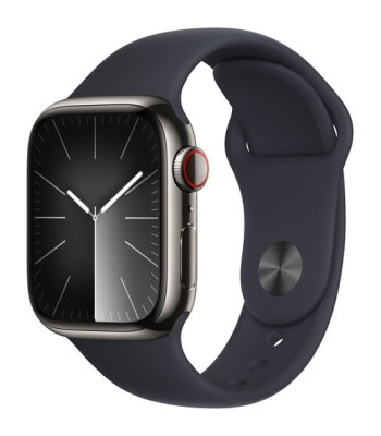 Watch Series 9 GPS + Cell. 41mm Graphite Stainless Steel Cas
