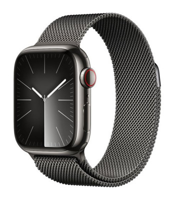 Watch Series 9 GPS + Cell. 41mm Graphite Stainless Steel Cas