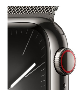 Watch Series 9 GPS + Cell. 41mm Graphite Stainless Steel Cas