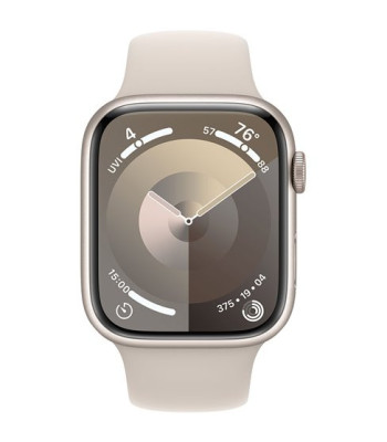 Watch Series 9 GPS + Cell. 45mm Starlight Aluminium Case / S