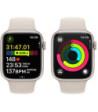 Watch Series 9 GPS + Cell. 45mm Starlight Aluminium Case / S