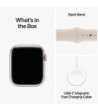 Watch Series 9 GPS + Cell. 45mm Starlight Aluminium Case / S