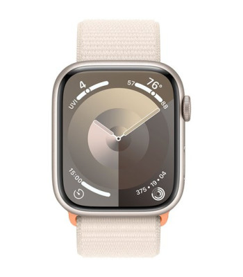 Watch Series 9 GPS + Cell. 45mm Starlight Aluminium Case / S