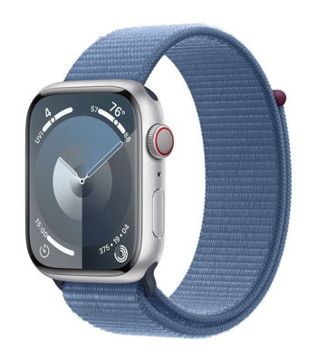 Watch Series 9 GPS + Cell. 45mm Silver Aluminium Case / Wint