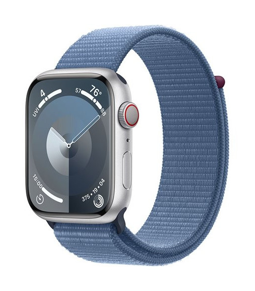 Watch Series 9 GPS + Cell. 45mm Silver Aluminium Case / Wint Watch Series 9 GPS + Cell. 45mm Silver Aluminium Case / Wint