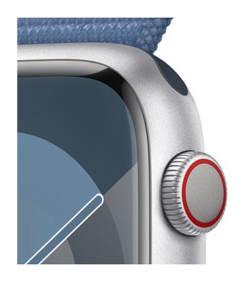 Watch Series 9 GPS + Cell. 45mm Silver Aluminium Case / Wint