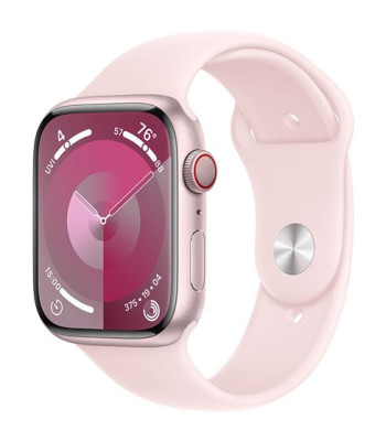 Watch Series 9 GPS + Cell. 45mm Pink Aluminium Case / Light