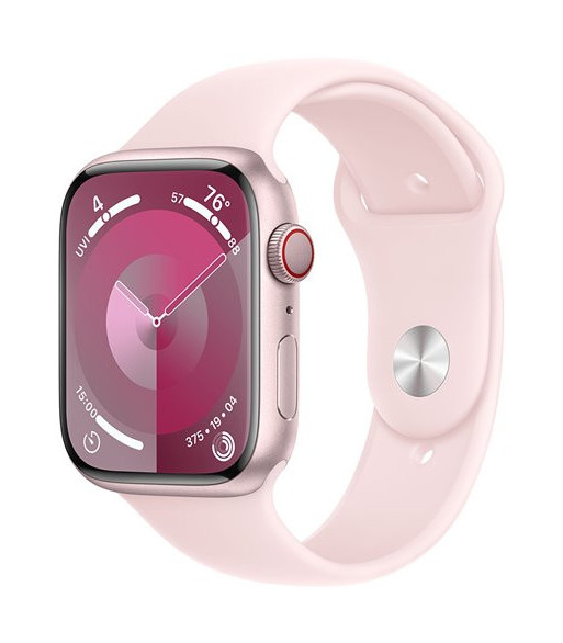 Watch Series 9 GPS + Cell. 45mm Pink Aluminium Case / Light Watch Series 9 GPS + Cell. 45mm Pink Aluminium Case / Light