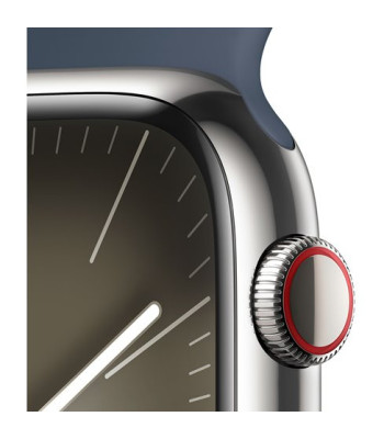 Watch Series 9 GPS + Cell. 45mm Silver Stainless Steel Case