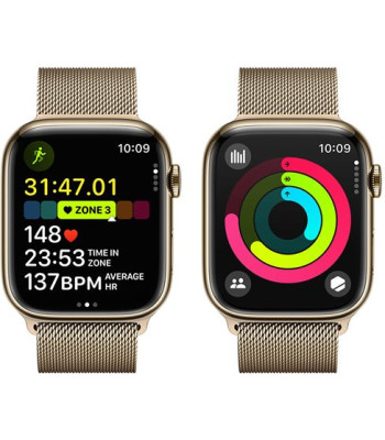 Watch Series 9 GPS + Cell. 45mm Gold Stainless Steel Case /
