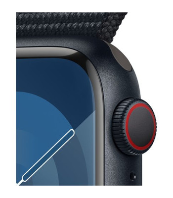 Watch Series 9 GPS + Cell. 41mm Midnight Alu. Case / Midnigh
