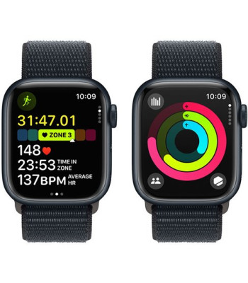 Watch Series 9 GPS + Cell. 41mm Midnight Alu. Case / Midnigh