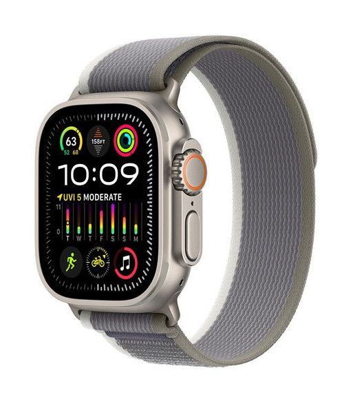 Watch Ultra 2 GPS + Cellular 49mm - Titanium Case / Green/Gr Watch Ultra 2 GPS + Cellular 49mm - Titanium Case / Green/Gr