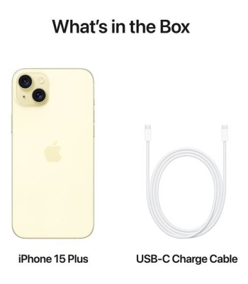 iPhone 15 Plus 128GB Yellow - MU123QN/A