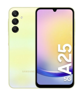 Samsung Galaxy A25 5G 128GB/6GB - Yellow - Mobiltelefon