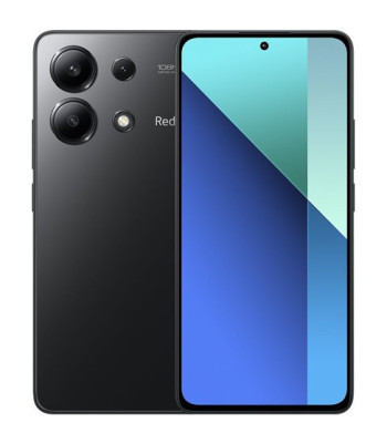 Xiaomi Redmi Note 13 128GB/6GB - Midnight Black - Mobiltelef