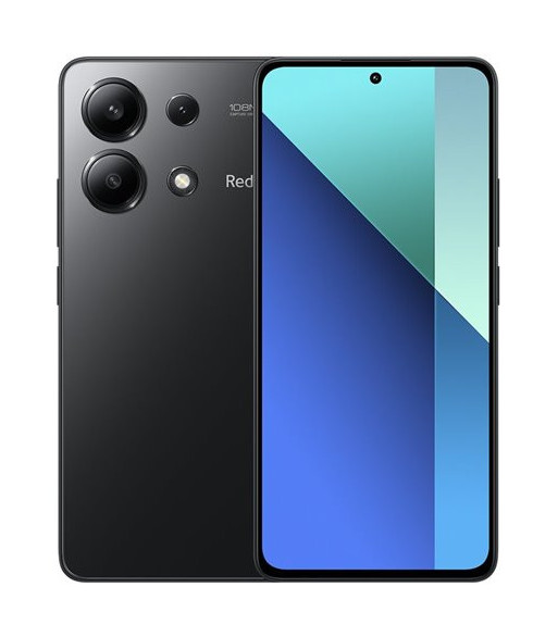 Xiaomi Redmi Note 13 128GB/6GB - Midnight Black - Mobiltelef