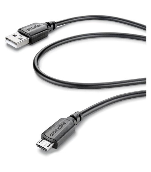 Cellularline ladekabel USB-A til Micro-USB Cellularline ladekabel USB-A til Micro-USB
