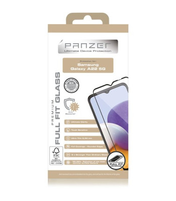 Panzer Samsung Galaxy A22 5G Full-fit Glass Black