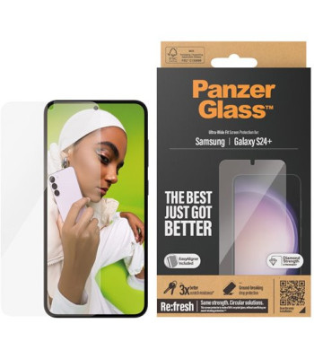 PanzerGlass Screen Protector Samsung Galaxy S24+ - Ultra-Wid