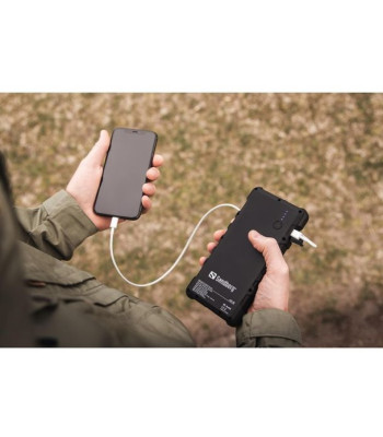 Sandberg Outdoor Solar Powerbank 24000 - Solcelle oplader
